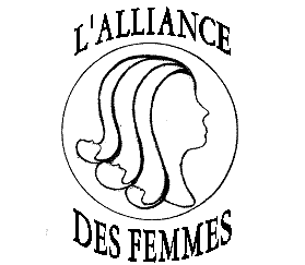 Ceci est le logo du centre des femmes L'Alliance des femmes
