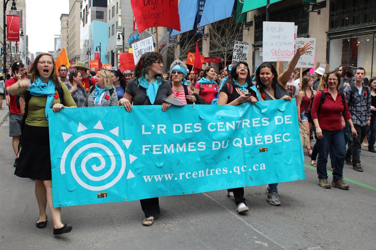 L R Des Centres De Femmes Du Quebec Le Plus Grand Reseau Feministe D Action Communautaire Autonome Au Quebec